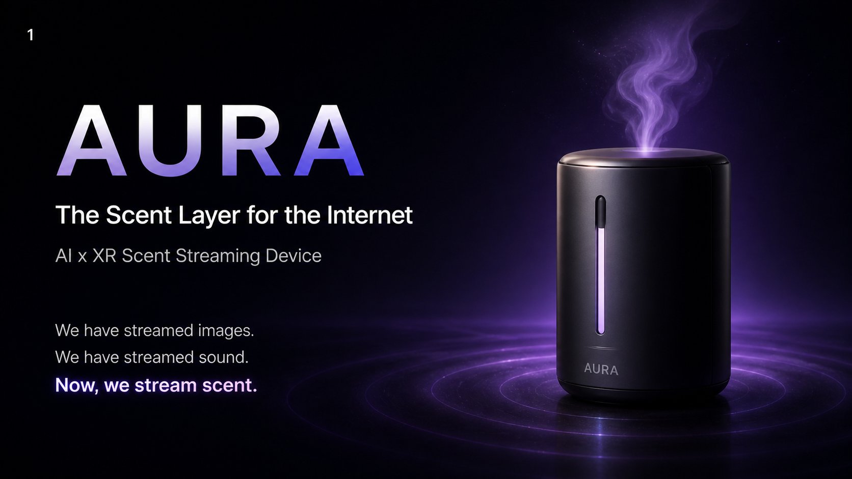 Aura concept deck slide 1