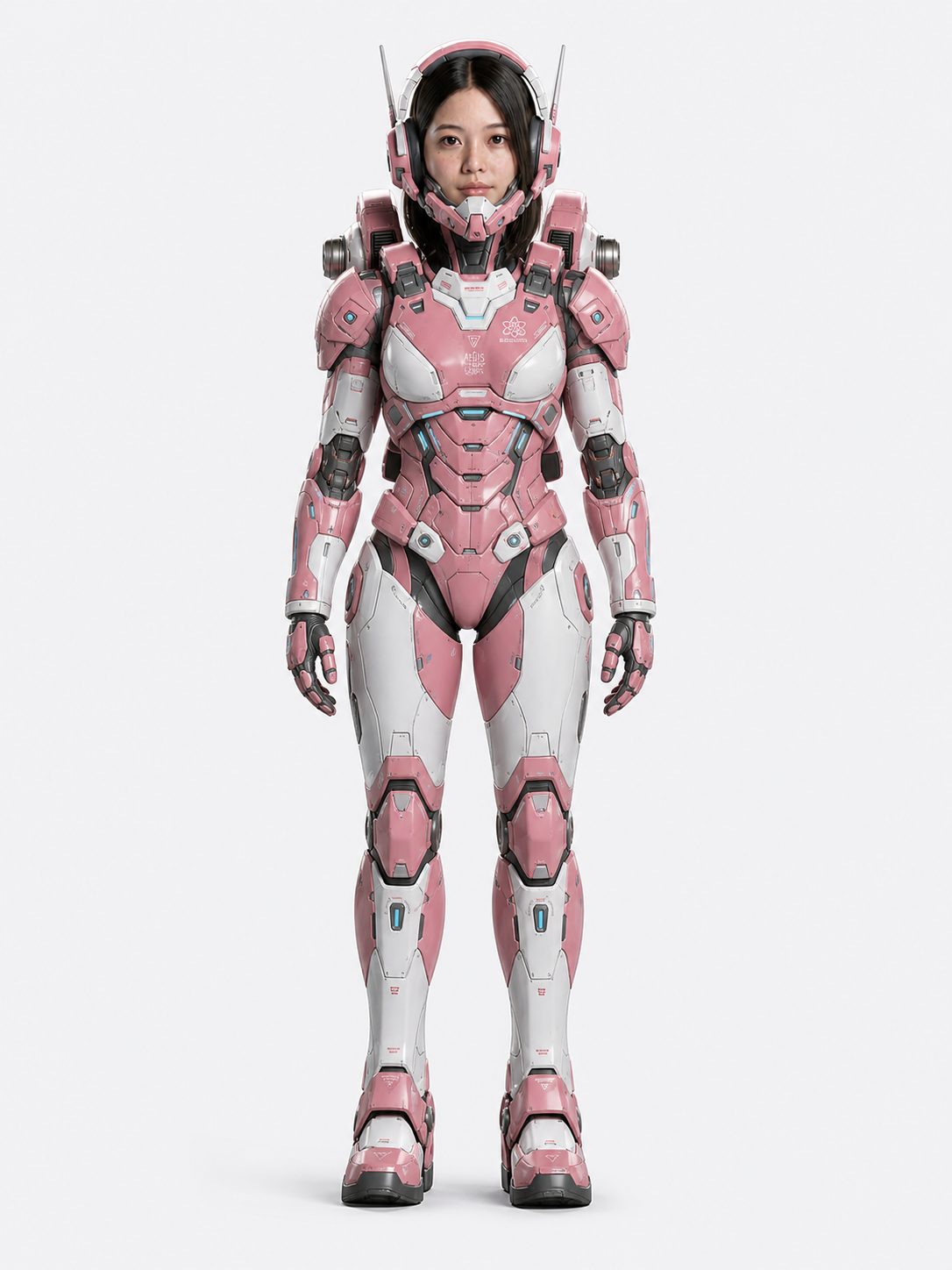 Aya Mori in Bloomframe pilot suit