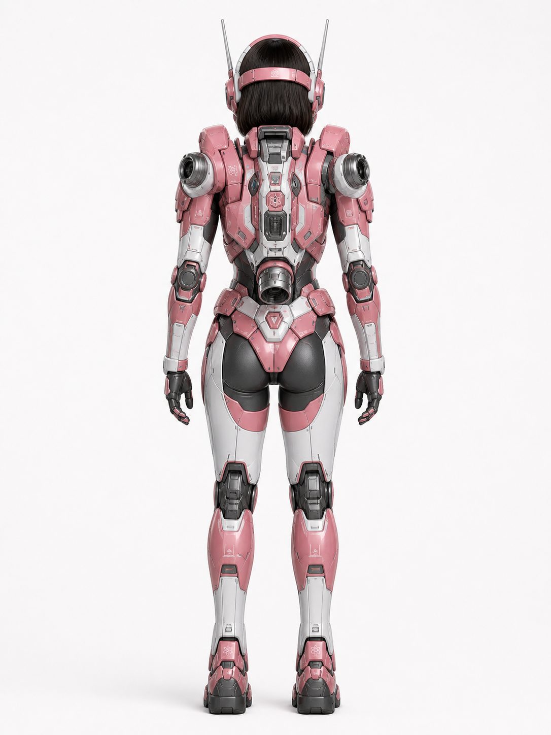 Aya Mori in Bloomframe pilot suit